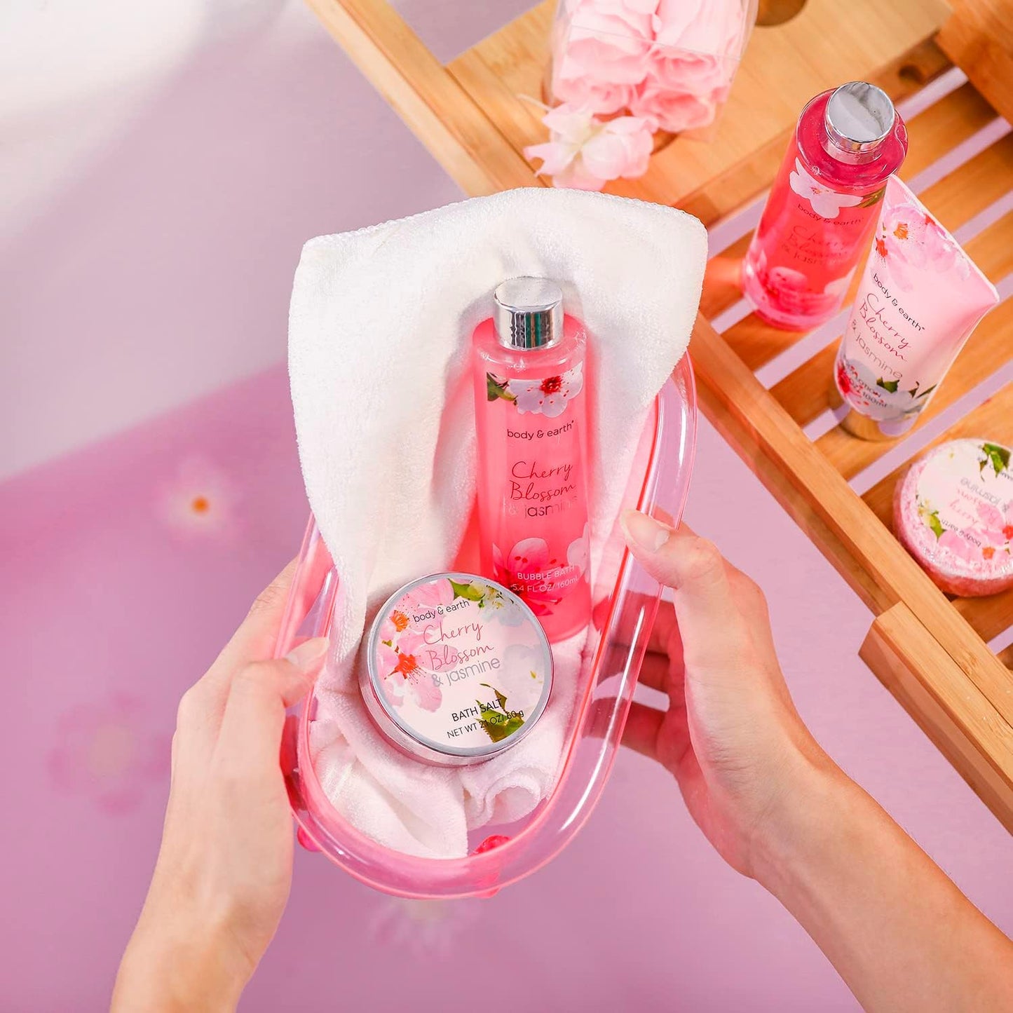 Coffret spa - Fleurs de cerisier et jasmin