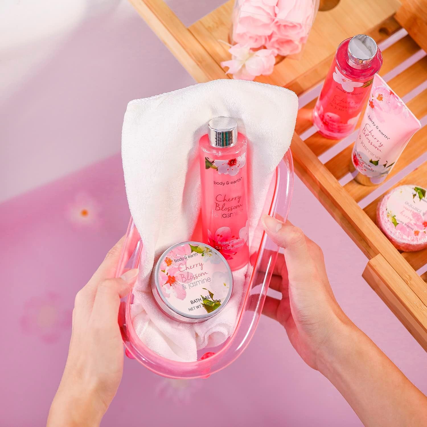 Coffret spa - Fleurs de cerisier et jasmin