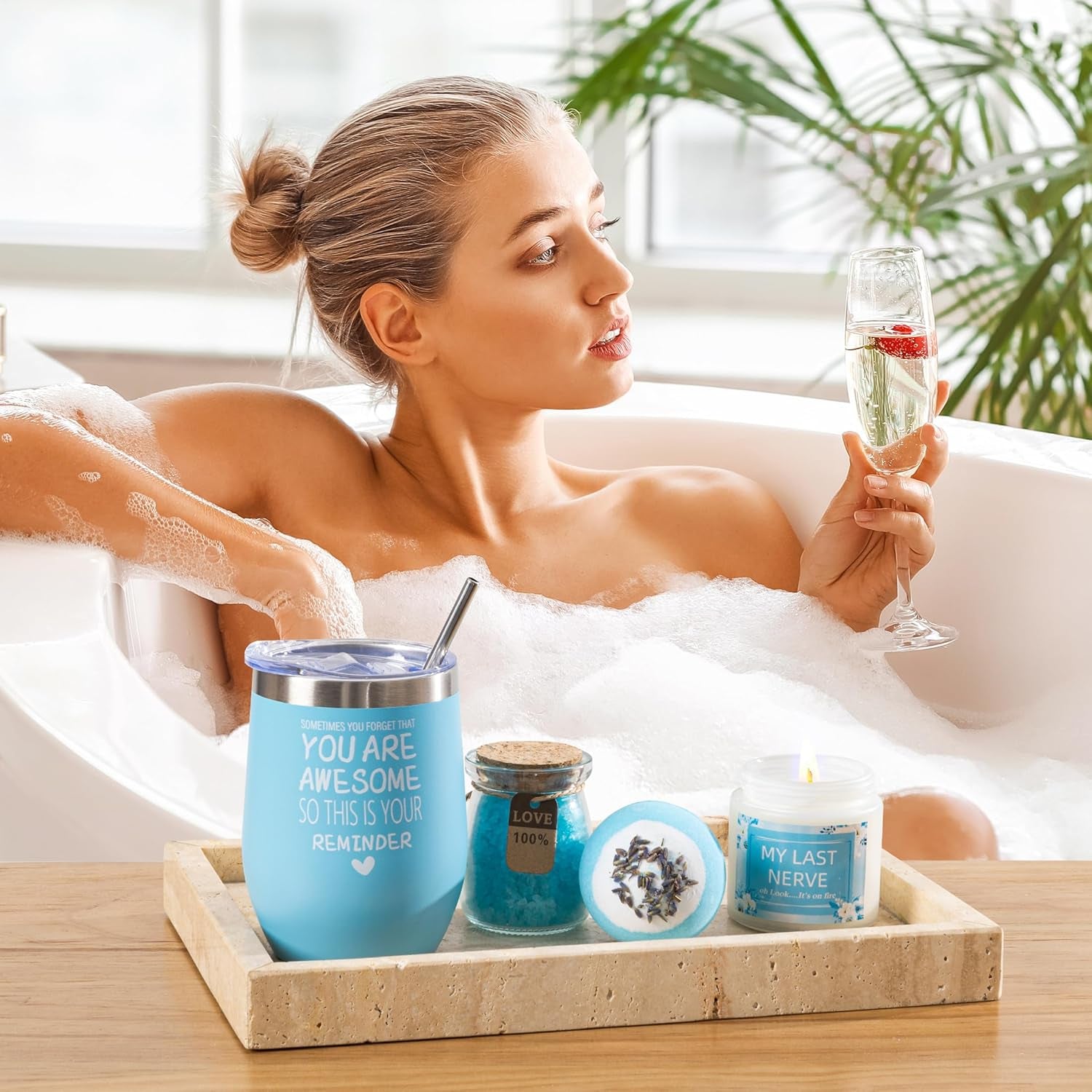 Coffret spa PREMIUM pour femme – Parfum Brise Océane