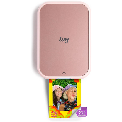 IVY 2 Mini Photo Printer – Ink-Free Instant Photos from iOS & Android