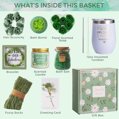 Coffret spa PREMIUM pour femme – Parfum Feuilles Vertes & Eucalyptus