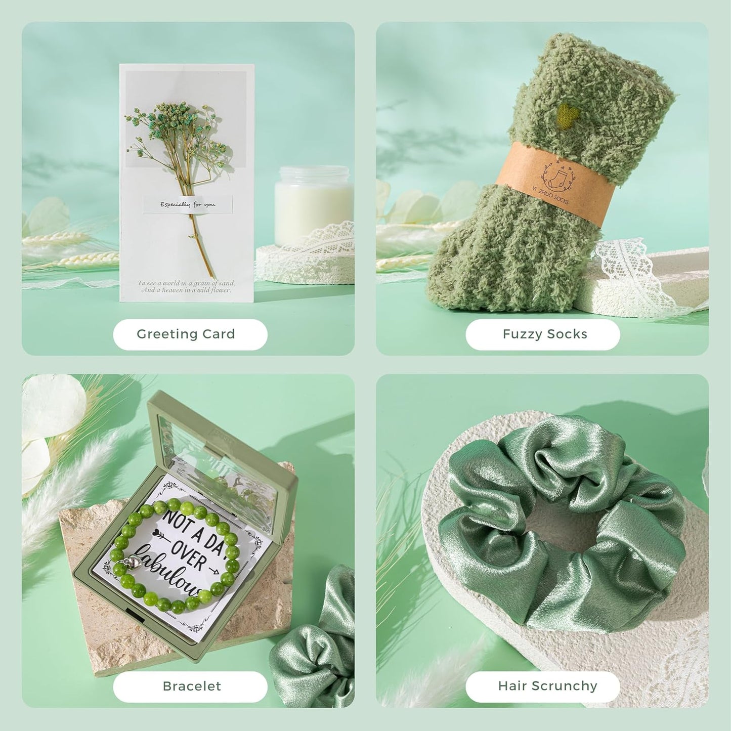 Coffret spa PREMIUM pour femme – Parfum Feuilles Vertes & Eucalyptus