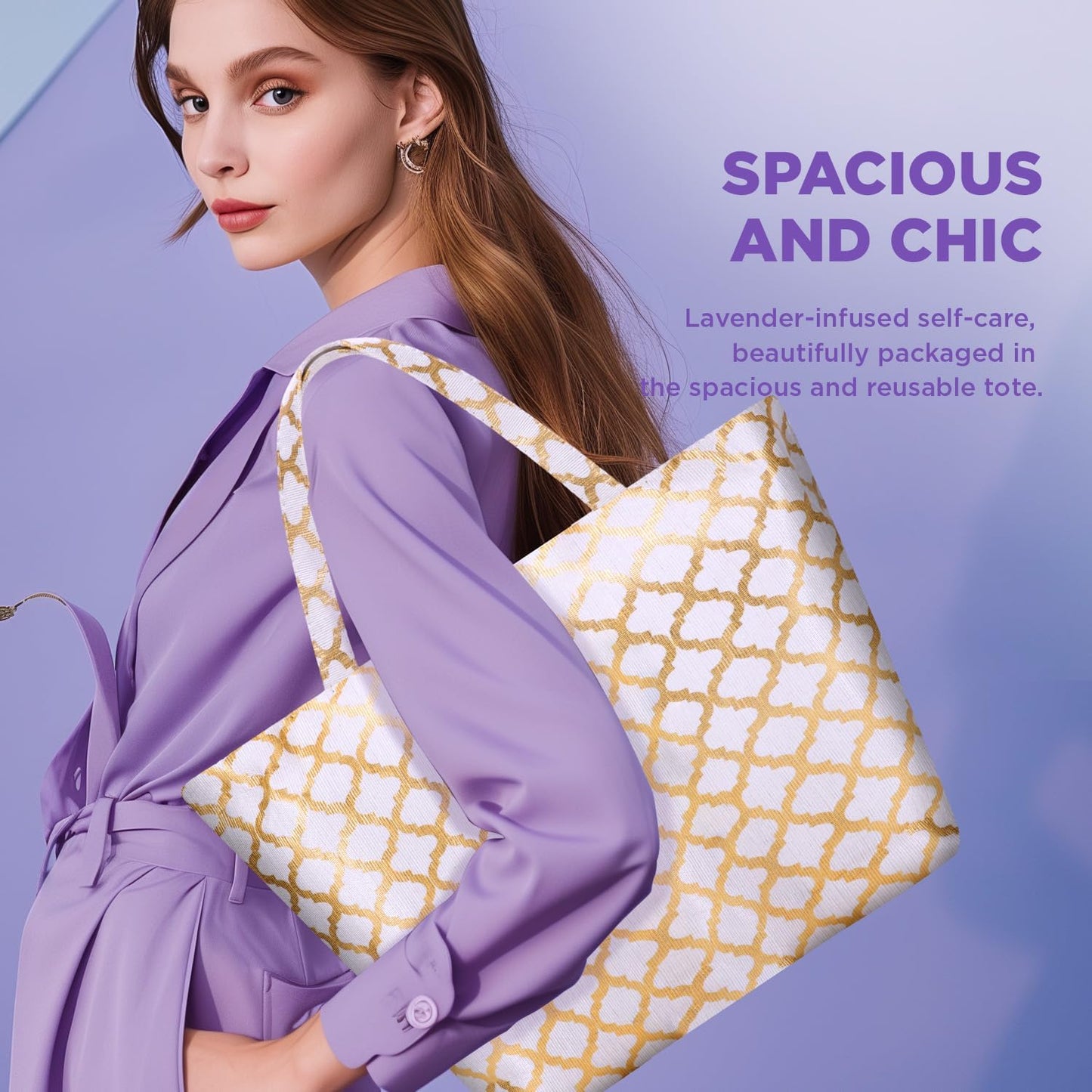 Coffret spa pour femme – Parfum au choix : Lavande · Rose · Fleur de marguerite · Jasmin blanc