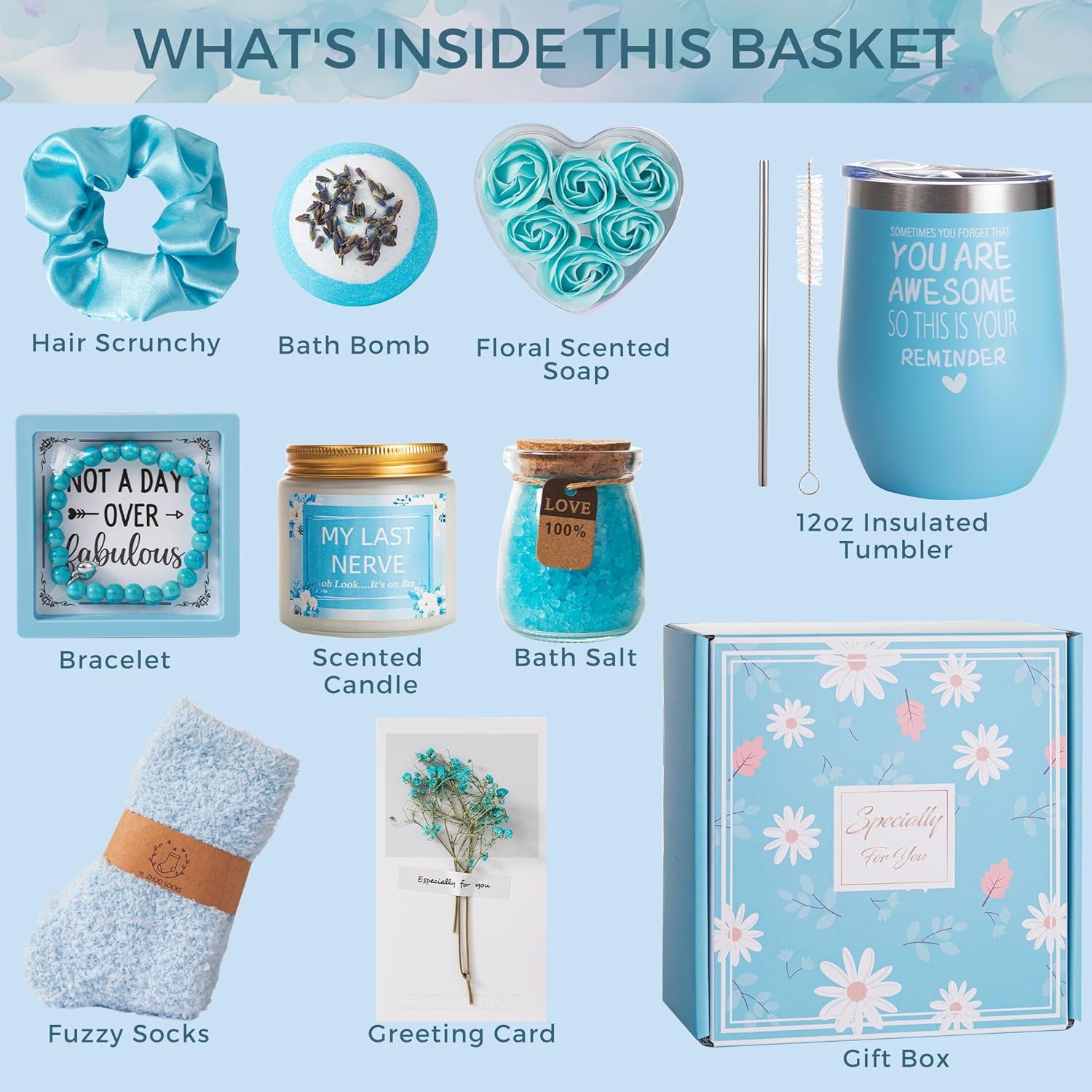 Coffret spa PREMIUM pour femme – Parfum Brise Océane