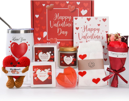 ÉDITION SPÉCIALE SAINT-VALENTIN | Coffret Cadeau 8 Pièces – Douceur & Amour