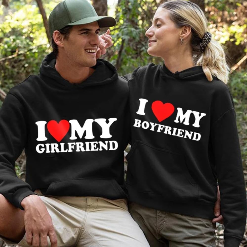 Hoodie « I Love My Boyfriend »