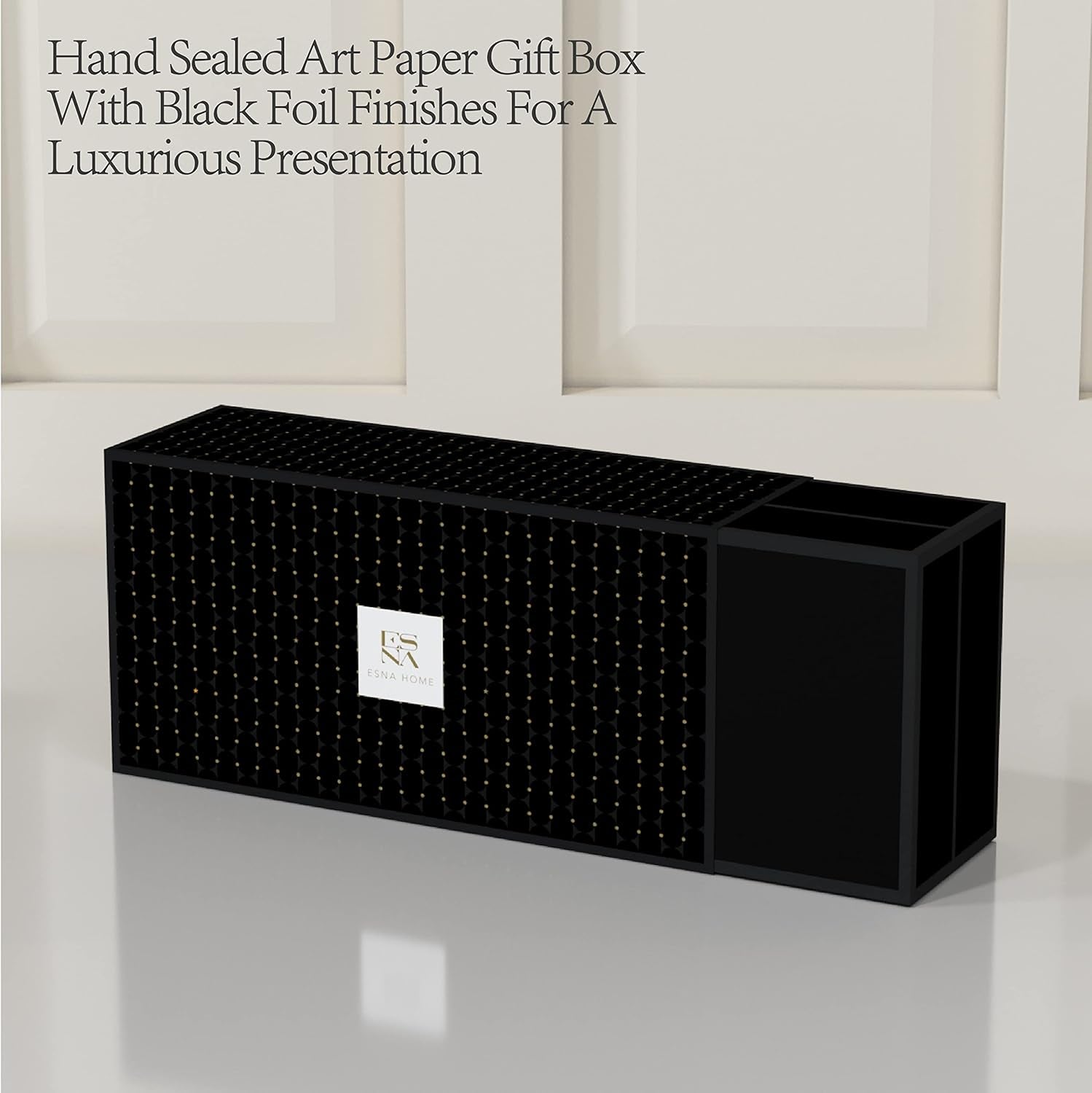 Coffret POUR LUI Trio de Bougies Parfumées – Cuir Aromatique & Feuille de Tabac | Thé Blanc & Agave Bleue | Néroli Sauvage