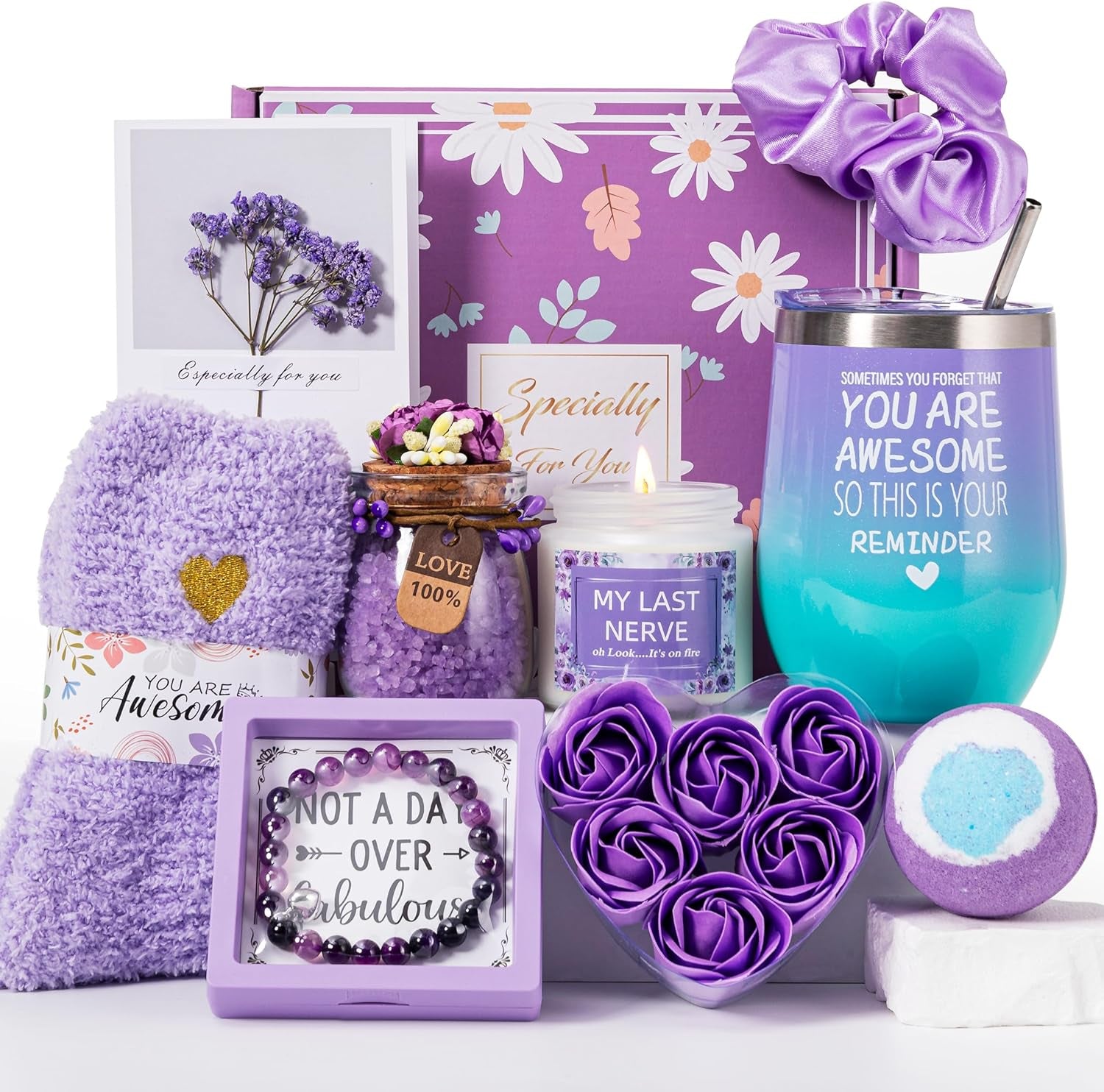 Coffret spa PREMIUM pour femme – Parfum Lavande