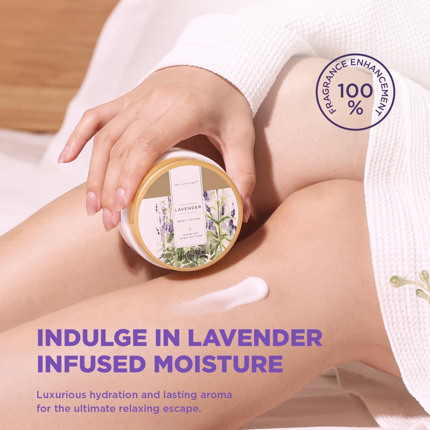 Coffret spa pour femme – Parfum au choix : Lavande · Rose · Fleur de marguerite · Jasmin blanc