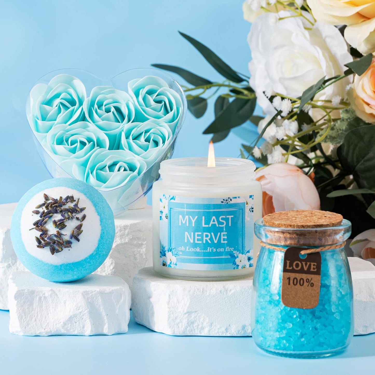 Coffret spa PREMIUM pour femme – Parfum Brise Océane